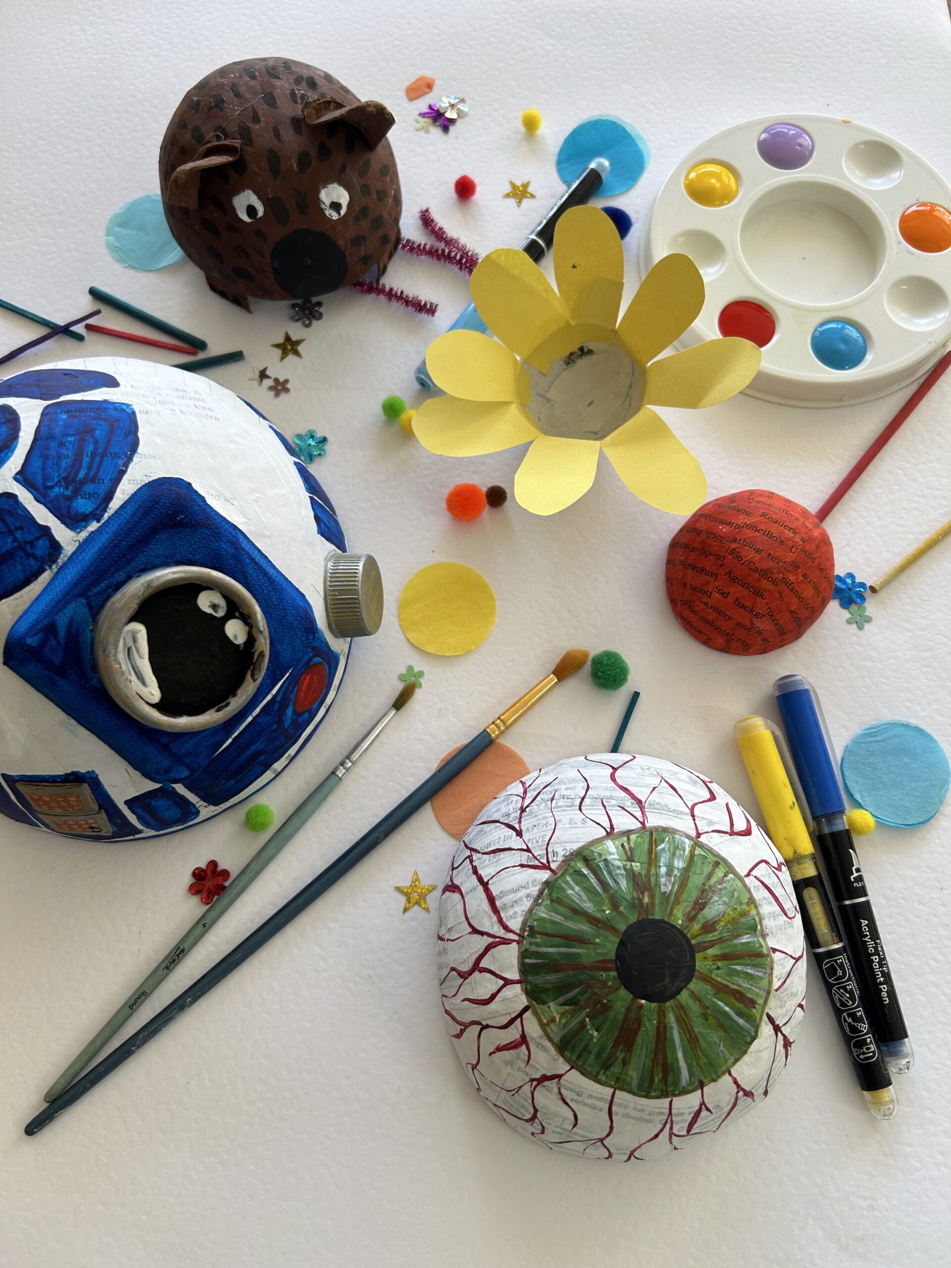 Half Sphere Paper Mache