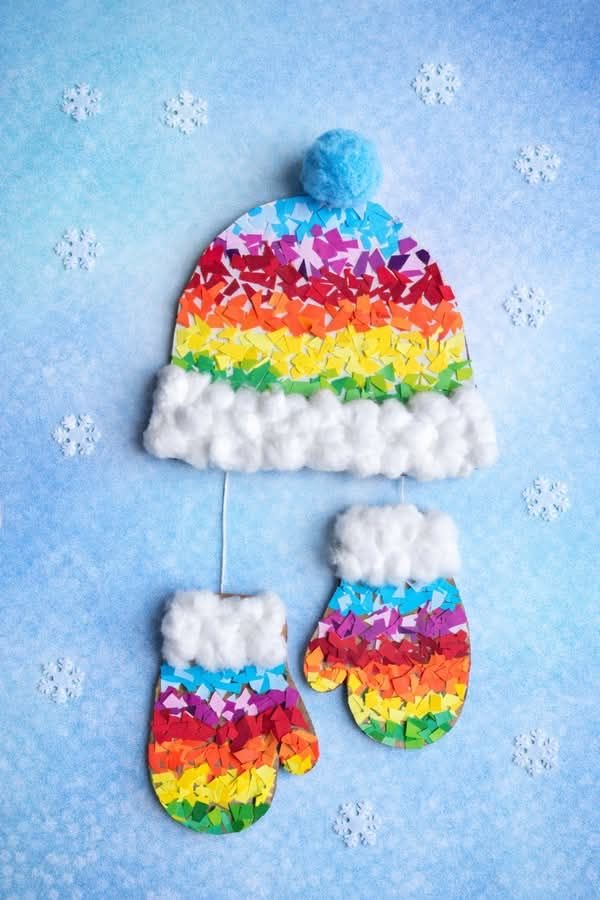 Saturday 4 July: Winter Houses & Hats + bisque painting